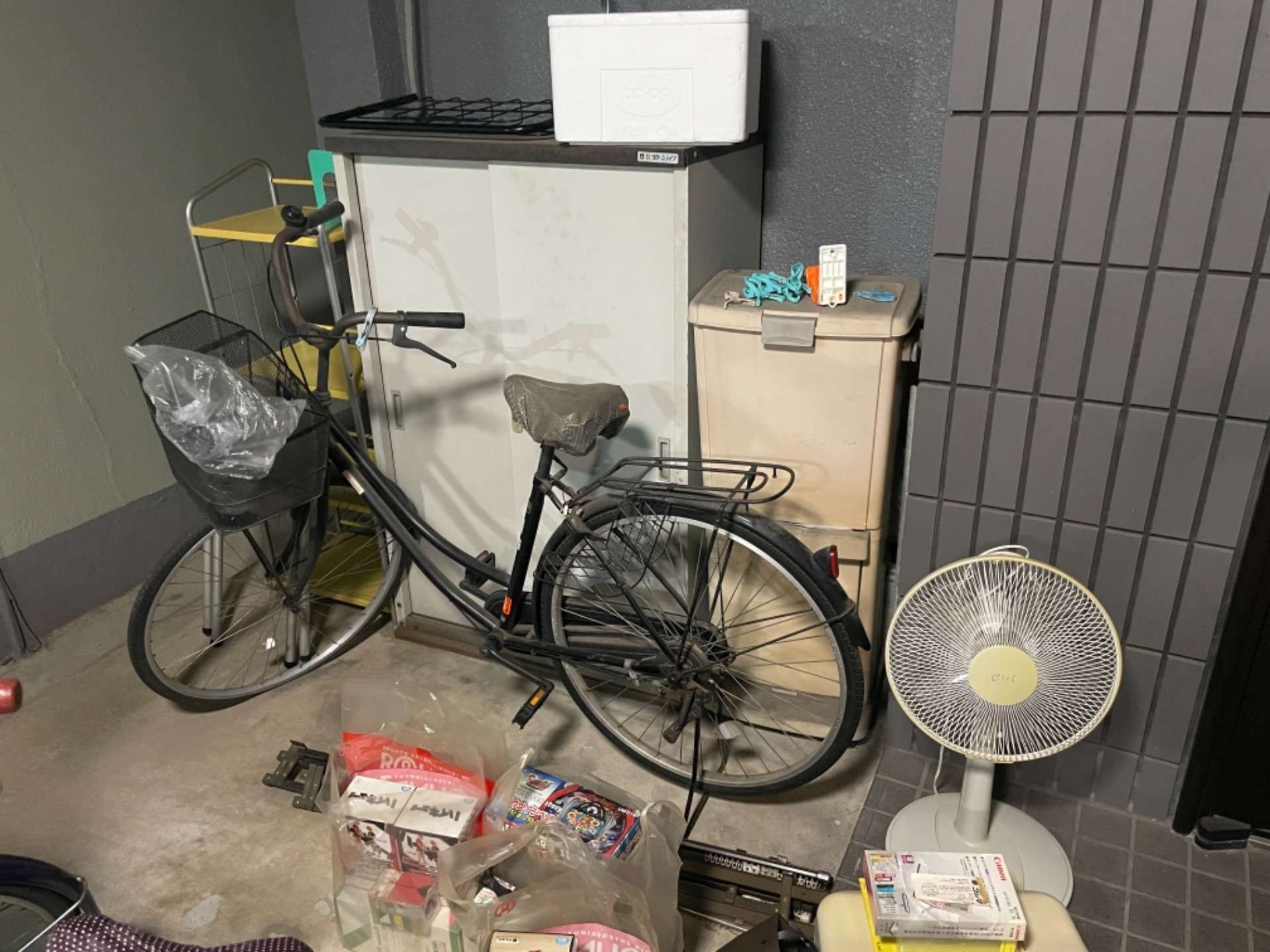 大阪府門真市にて断捨離の為、物置や自転車その他不用品回収を行いました｜旭屋